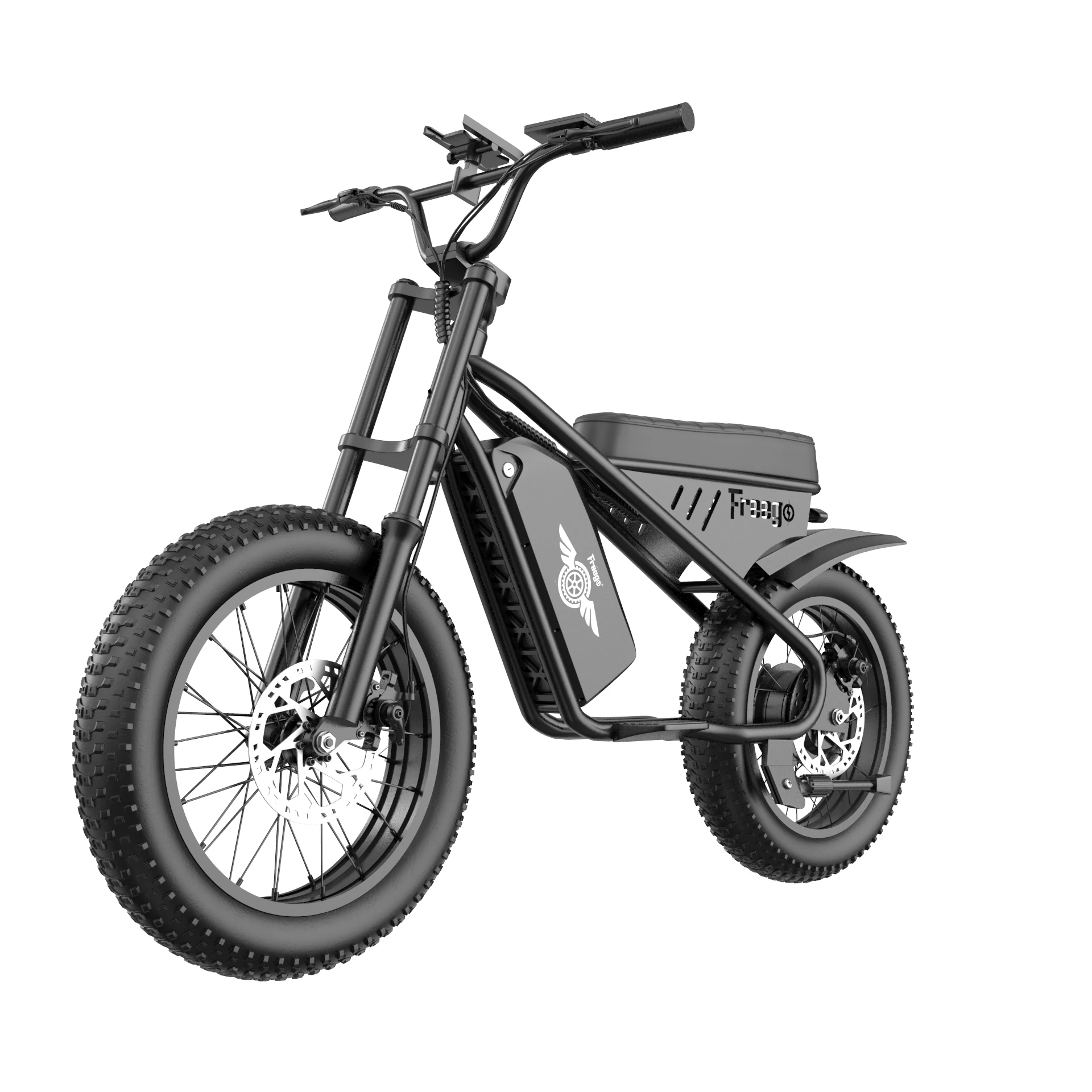 Freego Mini Electric Dirt Bike for Kids Adults ebike 800W(Peak) Motor 48V 10.4Ah 16