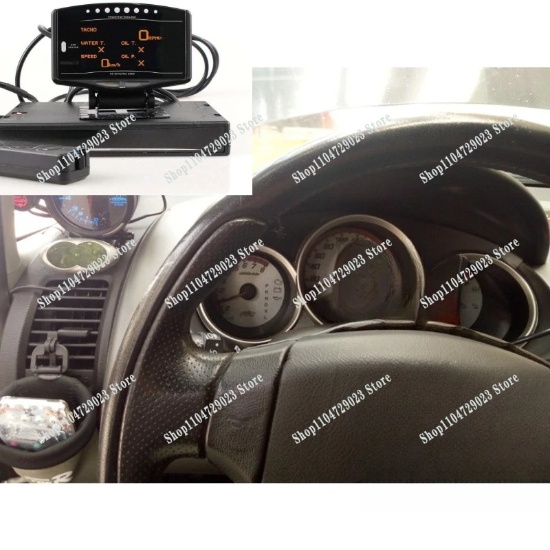 Hot-selling three-generation 13-in-1 multi-functional modified ZD instrument air turbine water temperature car race table OBD2