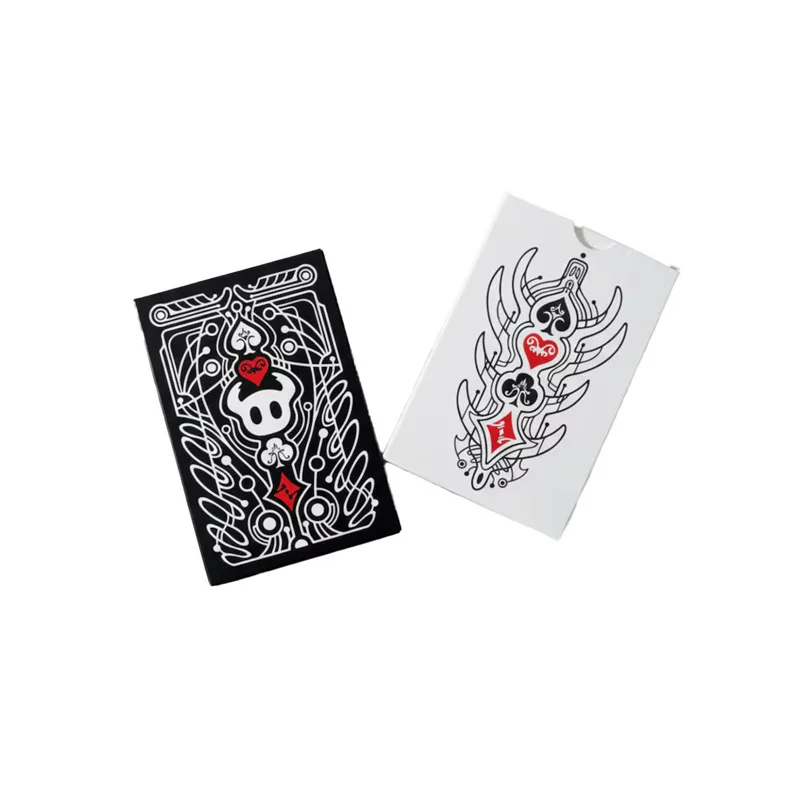 Hollow Knight Standard Poker Card Set Black and White Playing Card Game Card Group Portable Creative Board Game Gift Collection image 6