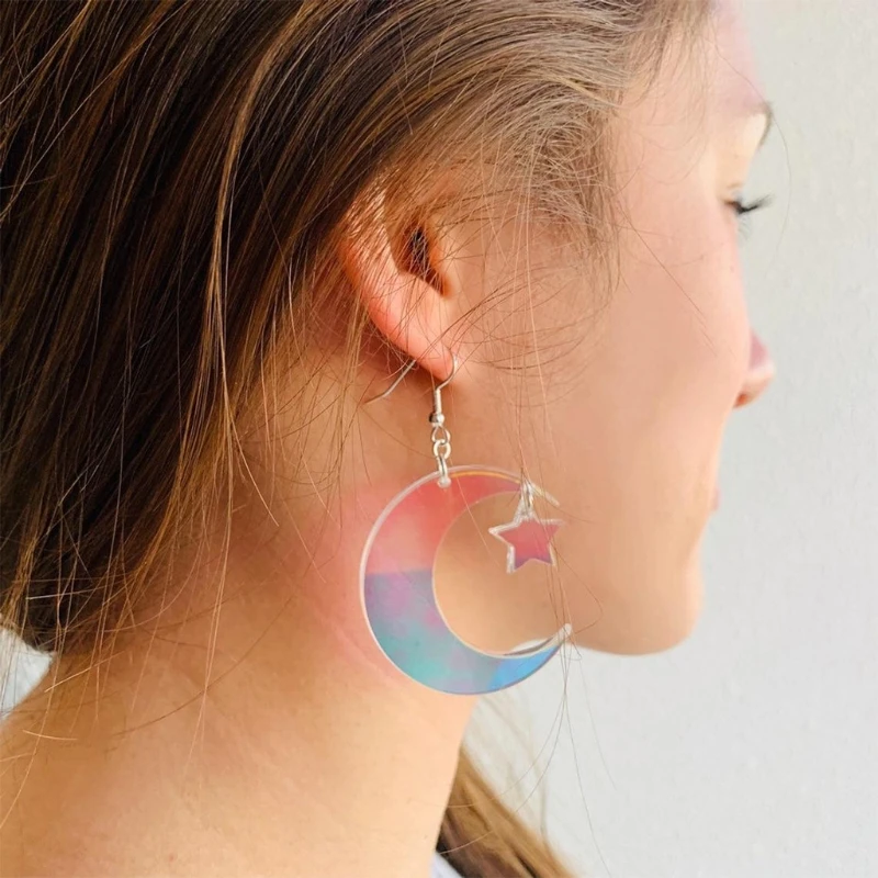 Handmade DIY Eardrop Earring Silicone Mold DIY Art Crafts Ear Studs Casting Mold 3XUA