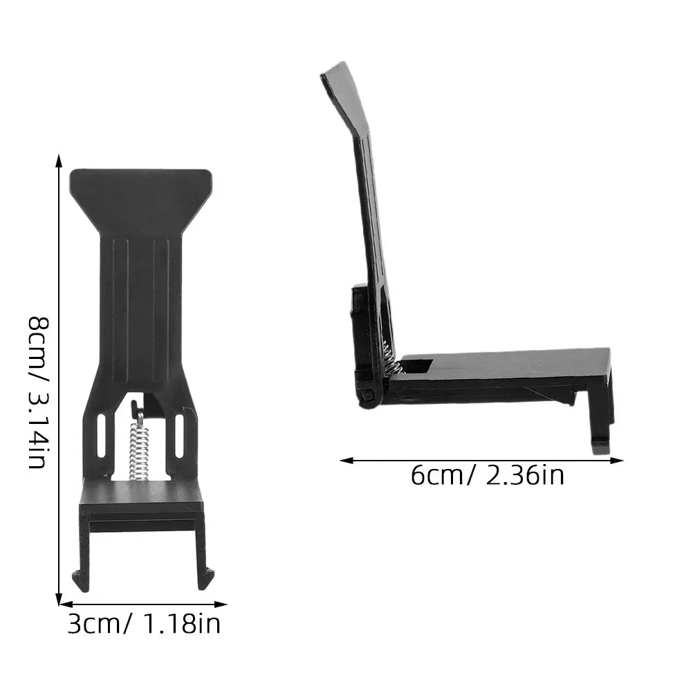 

15 шт. пластиковых зажимов для денежного ящика кассового аппарата, для надежной организации наличных, простая установка, замена денежного лотка