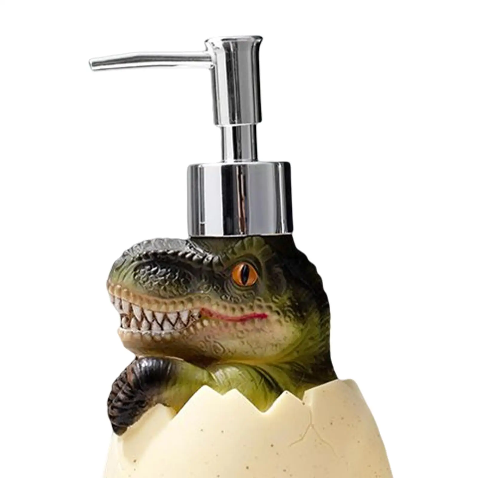 Exquisite Dinosaur Vinyl Soap Dispenser Bathroom Accessory Pump for Liquid Soap Holder in Kitchen or Bedroom