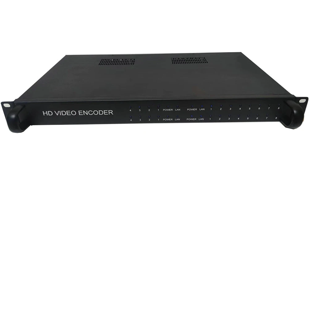 16-channel H264/H265 MJPEG HD MI Video Encoder with LOGO Support to IP RTMP RTSP HLS UDP