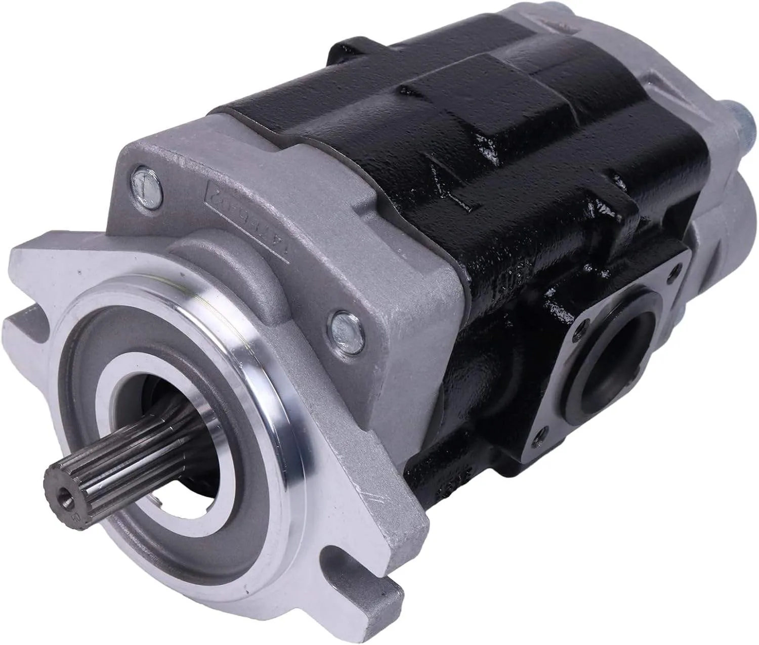 Cheap Manufacturer Wholesale High Pressure Industrial Gear Pump Double Triple Stages Hydraulic Oil Gear Pump