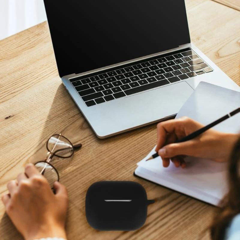 علبة أذن السيليكون لصالح الصدمات ومكافحة بصمات الأصابع من أجل سفر براعم الطاقة والاستخدام في الهواء الطلق H05A