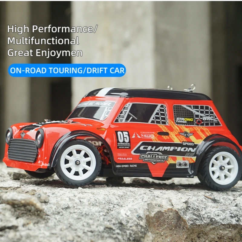 1:16 Mini Rc Car High-Speed Brushless Motor On-Road Drifting Car With Esp Independent Suspension Angel Eyes 4wd Kids Sg1605gift