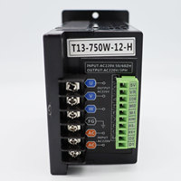 750W Variable Frequency Drive  Three-phase Output Motor Driver Frequency Converter AC 220V Inverter Speed Controller