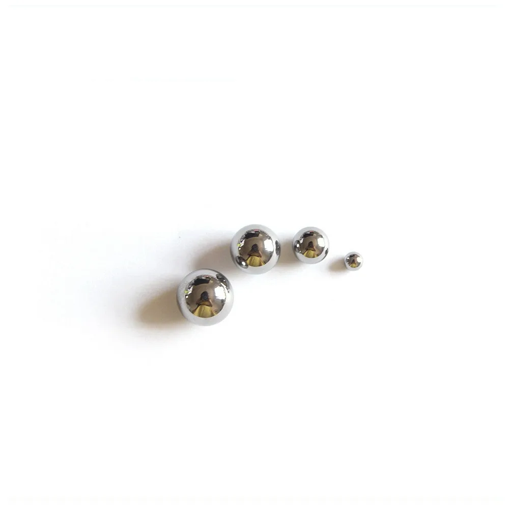 Densità del peso della palla da pesca 18g/cc 2.0mm sfera in tungsteno per la caccia di cuscinetti per valvole da pesca ad alta purezza