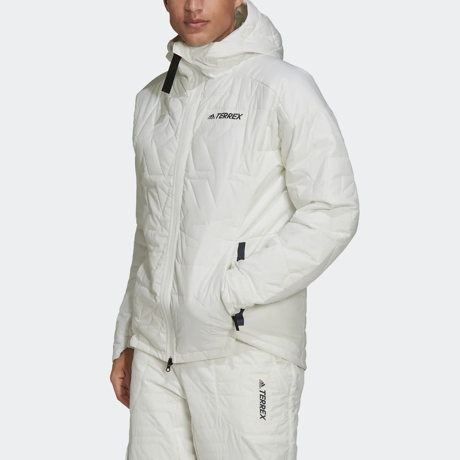 Adidas genuine casual men's fashionable and trendy sports warm cotton clothing GQ3697