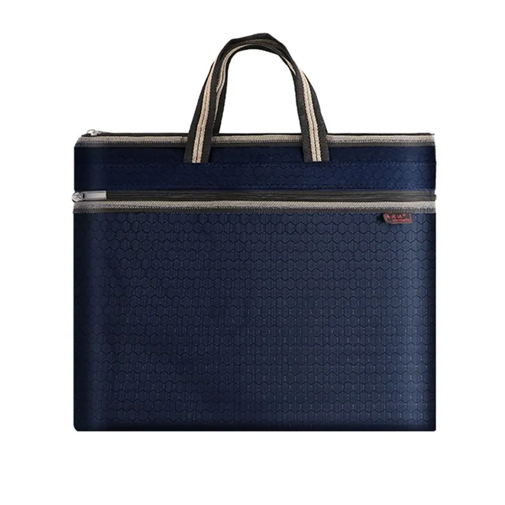 

Large Capacity Handbag Oxford Cloth Business Package File Folder A4 Document Bag Briefcase