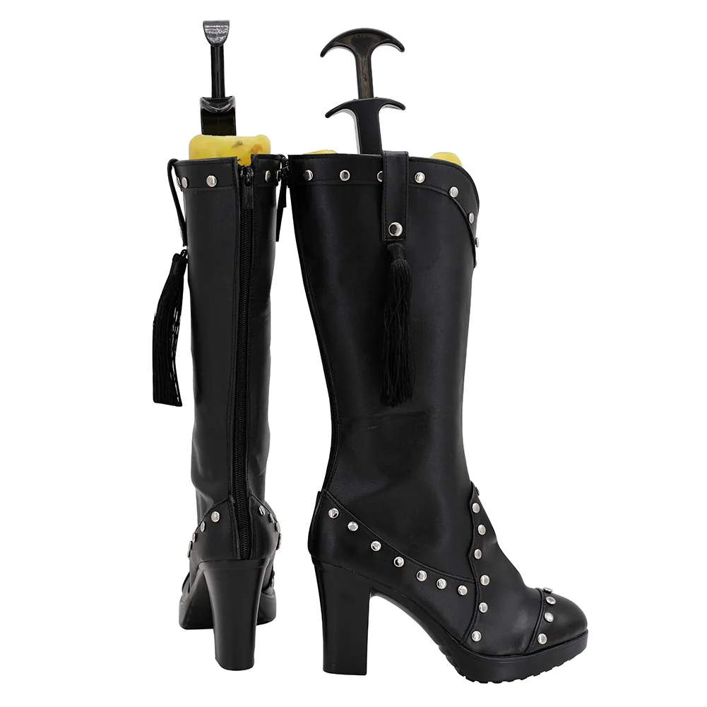 Cowboy Tifa Lockhart Cosplay Fantasy Schuhe Stiefel Anime Spiel Final Fantasy Vii Verkleidung Kostüm zubehör Frauen Schuhe Requisiten