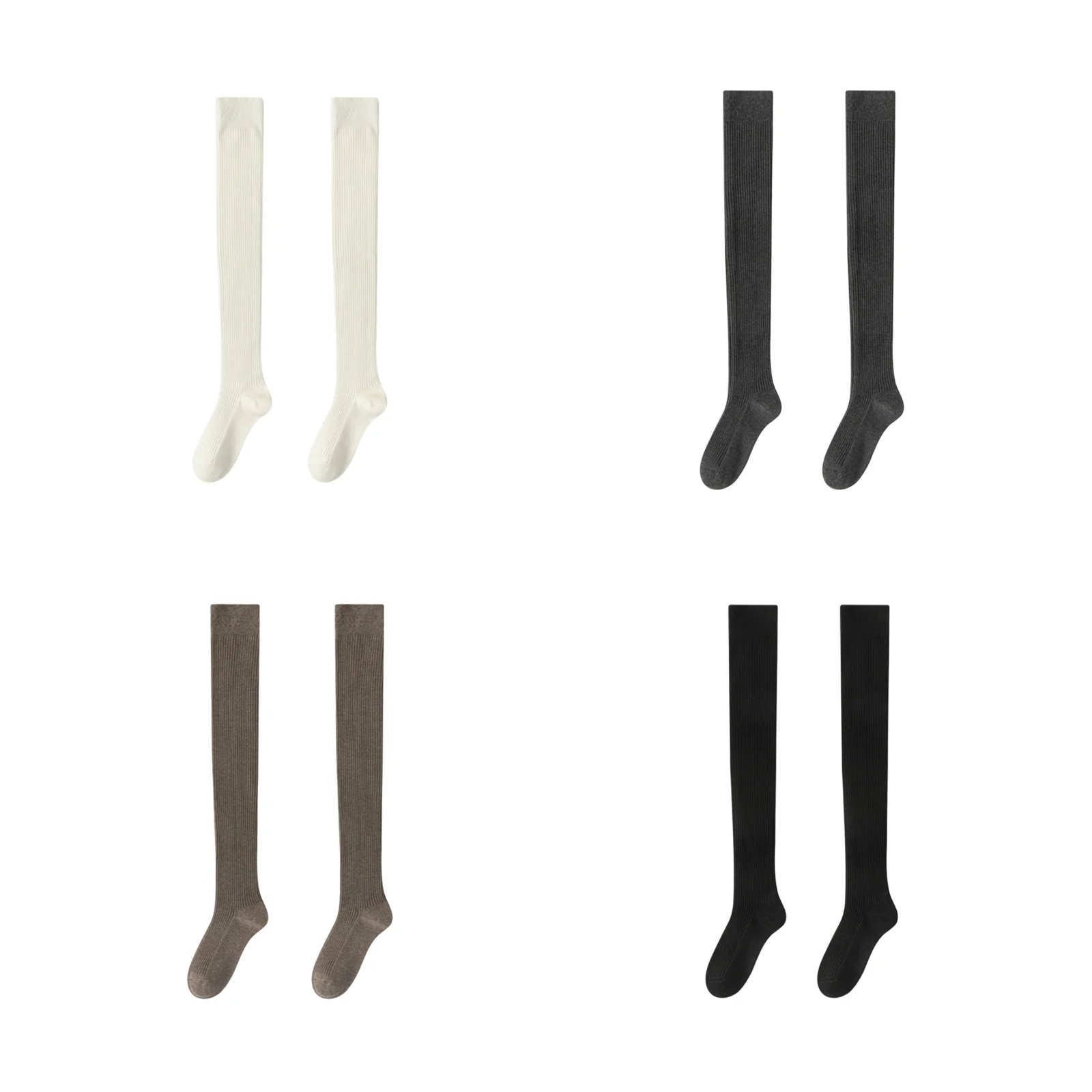 

Autumn and winter warm and slimming stockings 4 pairs (white/dark gray/coffee/black) one size fits all