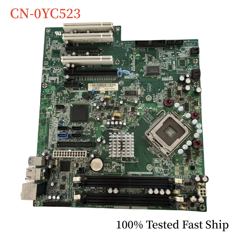 

CN-0YC523 For Dell Dimension 9100 9150 XPS 400 Motherboard 0YC523 YC523 LGA 775 DDR2 Mainboard 100% Tested Fast Ship