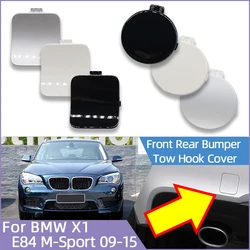 51118049932 51127845543 Front Rear Bumper Tow Hook Cover Cap For BMW X1 E84 E84LCI M-Sport 2009-2015 Painted Trim Shell