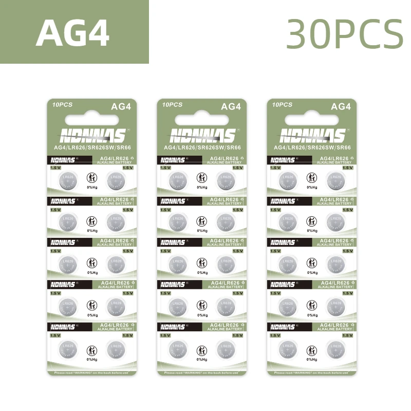 2-50pcs AG4 377 LR626 SR626SW SR66 LR66 Watch Battery 377A Silver Battery Button Coin Cell For Toy Remote Control Camera 1.55V