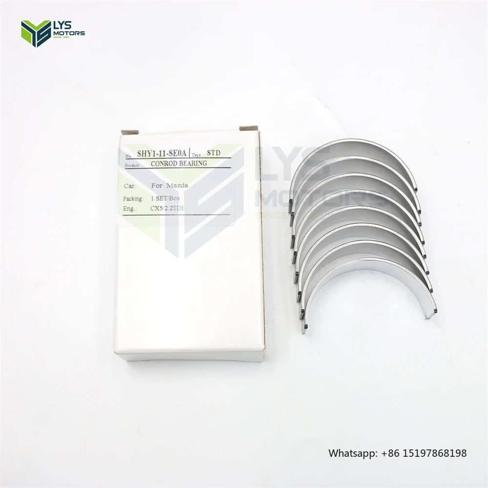 SHY SH01 SHY1 محرك العمود المرفقي الرئيسي كونرود نهاية كبيرة تحمل مازدا 3 6 CX-5 SKYACTIVE 2.2 ديزل SHY1-11-SG0 SHY1-11-SE0A