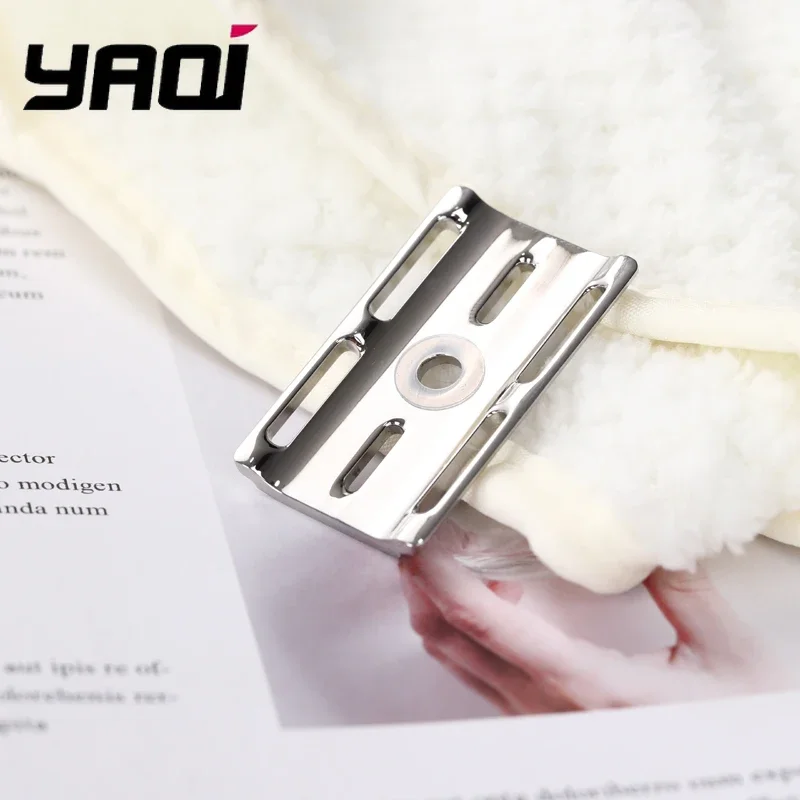 YAQI Ghost 90SB Safety Razor Head 316 Stainless Steel Polished 0.90mm Blade Gap Stainless Steel Beard Razor and Shaving Soap Kit