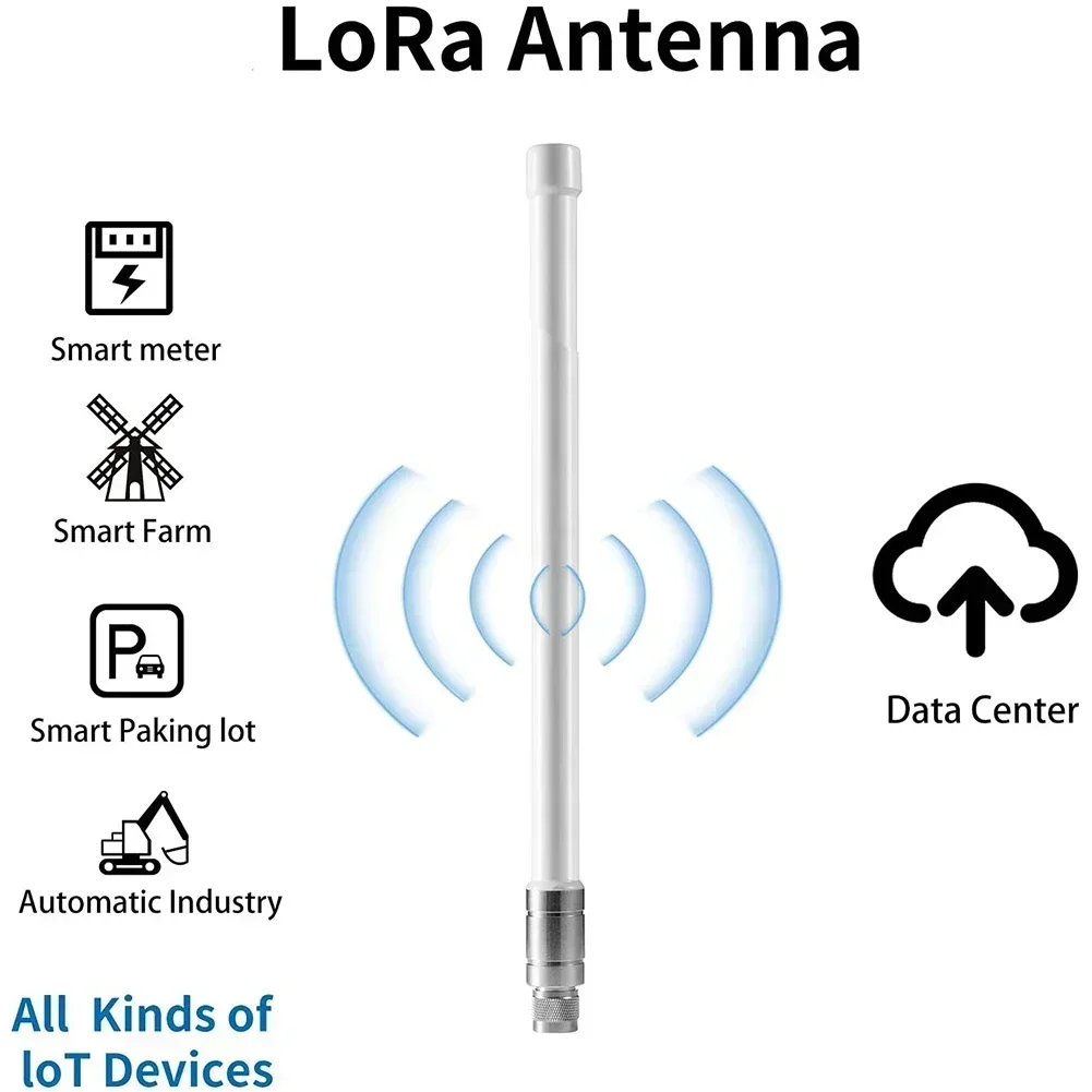 Waterproof Fibreglass Antenna 860-930MHz 5.8 DBi Dual Band Fiberglass Antenna For Helium Hotspot HNT Miner Outdoor Antenna