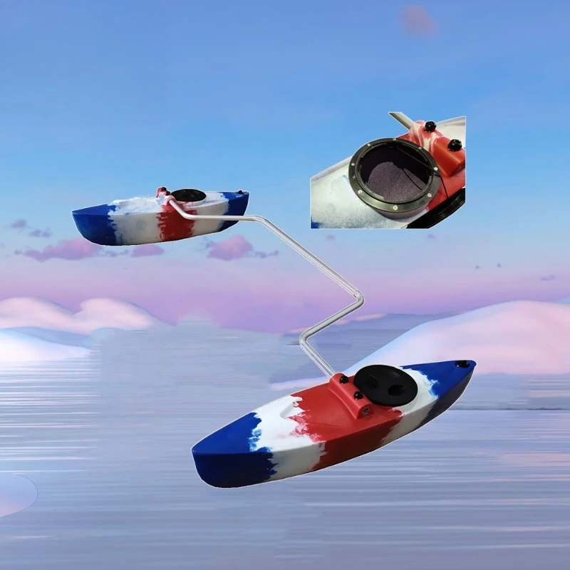 Kayak Stabilizer Float Outrigger Plastic Balance Floating Buoy for Canoe Water Sport Anti-tip Accessory