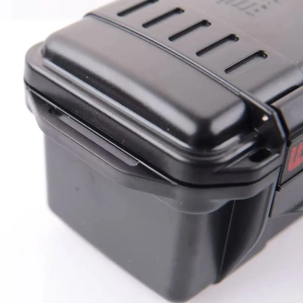 Picture 6: Professional ABS Sealed Toolbox Waterproof Shockproof Equipment Dry Box with Foam Lining Black Camping Storage Box