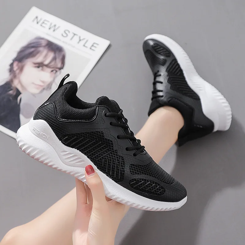 New Women Running Shoes Breathable Outdoor Sports Shoes Fitness Sneakers Comfortable Athletic Training Footwear Female2021