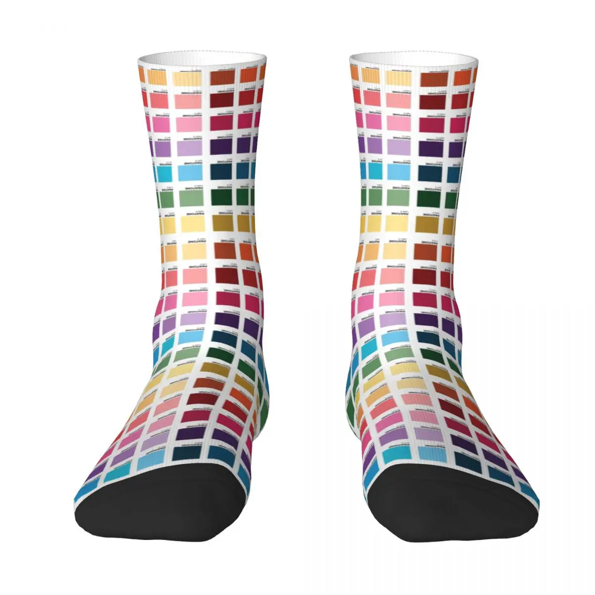 Chaussettes Shades of Pantone, Chaussettes Harajuku, Bas super doux, Toutes saisons, Chaussettes longues, Accessoires pour hommes, Cadeaux pour femmes