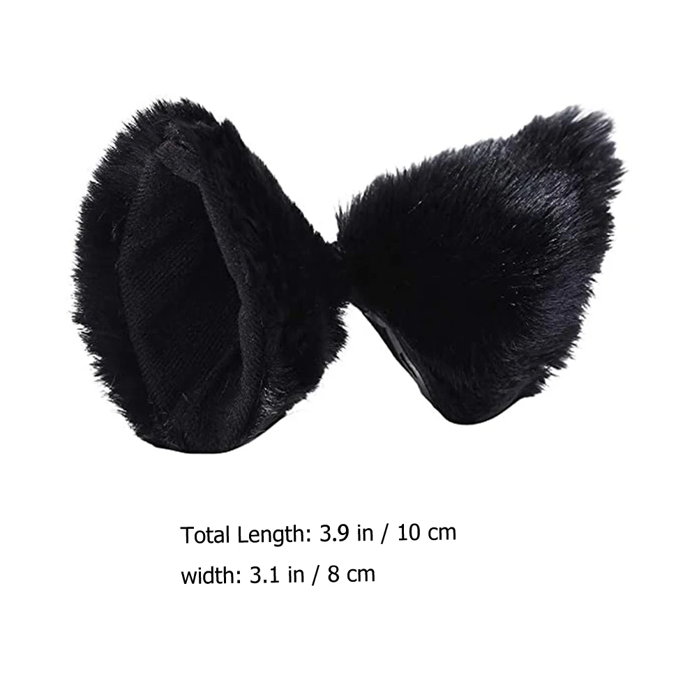 

2Pcs Fox Ear Hair Clip Cat Ear Hairpin for Party Cosplay Hair Accessory Lightweight Comfortable Design Headdress
