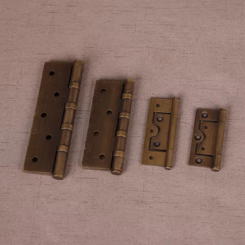 1pc Chinese Style Cabinet Door Hinges Metal Concealed Hinges Wooden Crate/cabinet/box Hinge Household Hardware Accessories