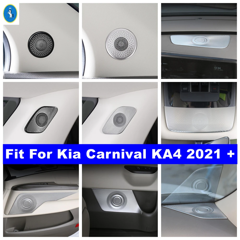 

Dashboard Pillar A/ Door Speaker / Air AC Vent / Reading Lamps Cover Trim For Kia Carnival KA4 2021 2022 2023 2024 Accessories