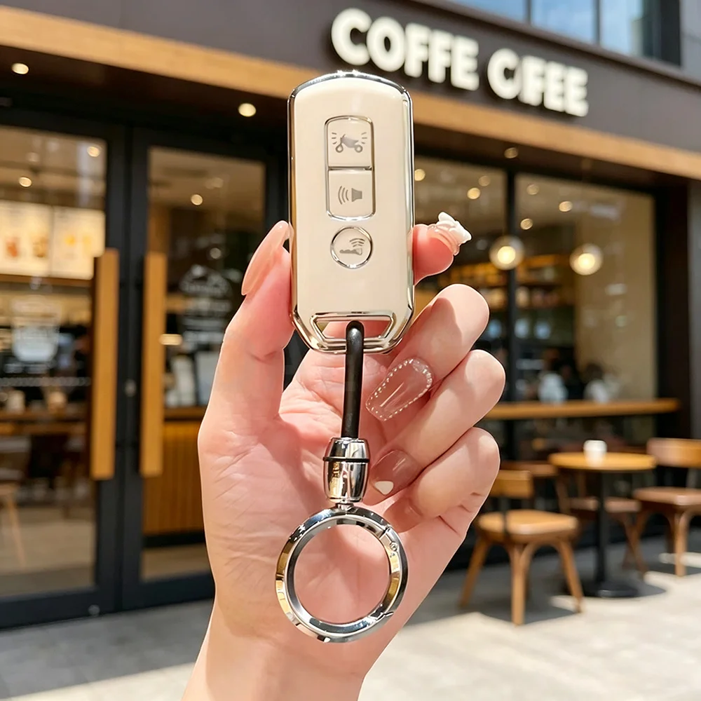 Motorcycles Key Case Cover for Honda Pcx 125 Forza 125 300 350 750 ADV Xadv Super Cup SH150i SH300 Sh125 XAV Xlov SH Keychain