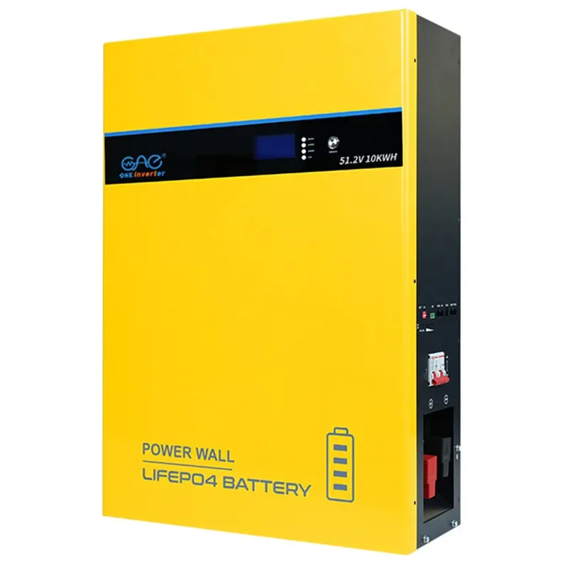 2023 New Products Wall-mounted 48v 51.2v 5kwh 200 Ah Lifepo4 Batteries Lithium for Solar System Home Energy Storage System