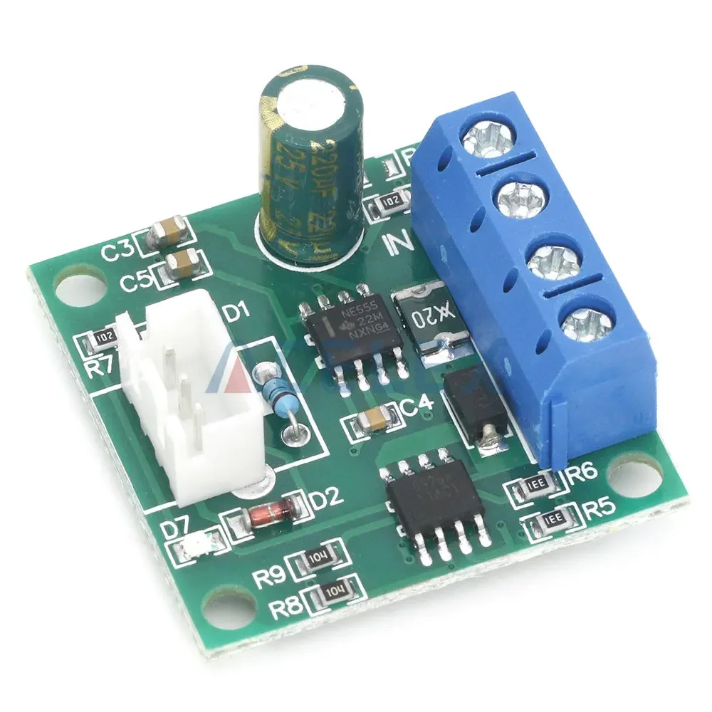 PWM Motor Speed Controller Automatic DC Motor Regulator Control Module Low Voltage DC 1.8V to 15V 2A