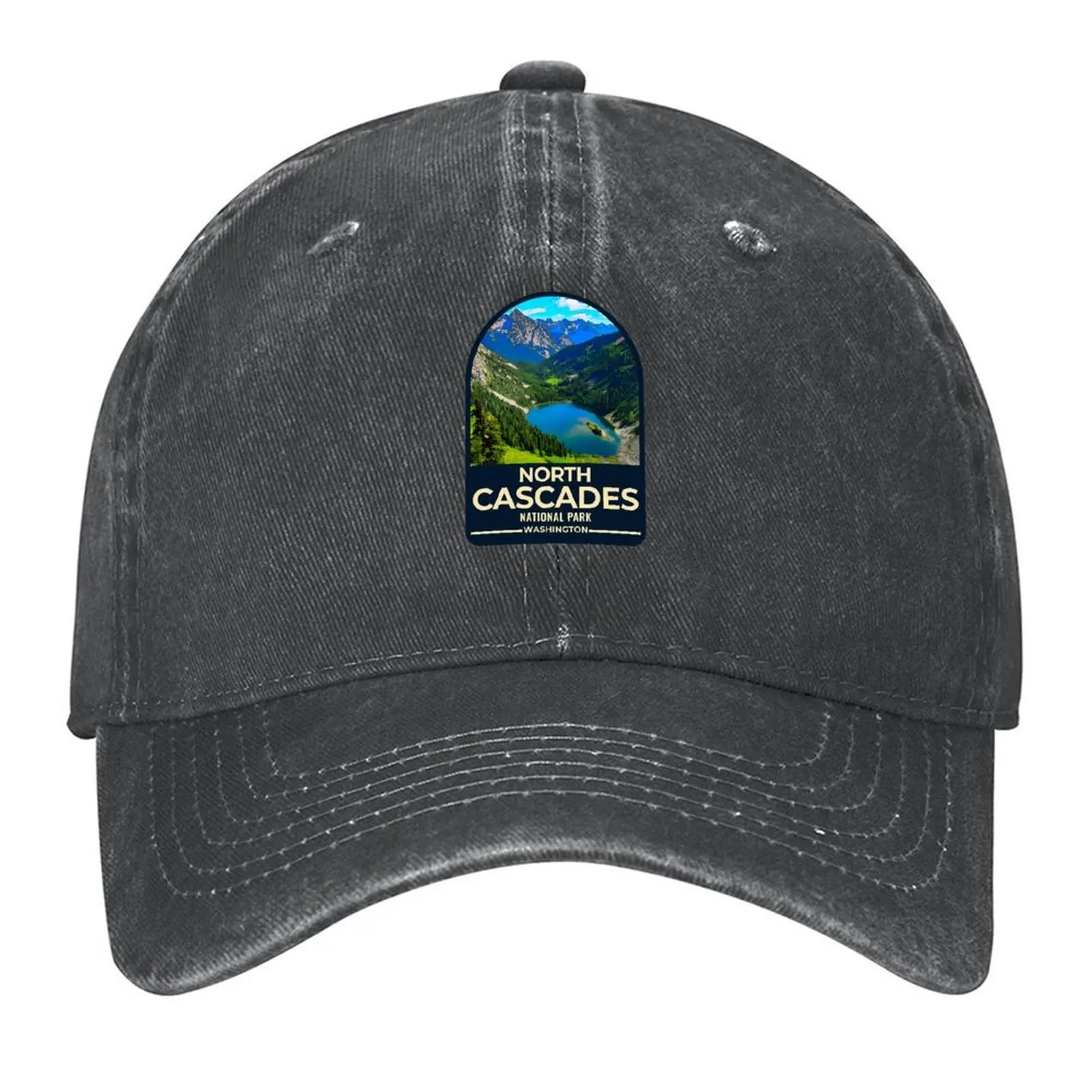 

north cascades national park washington Baseball Cap Golf Hat Man Hood funny hat Luxury man cap Women's Hats 2025 Men's