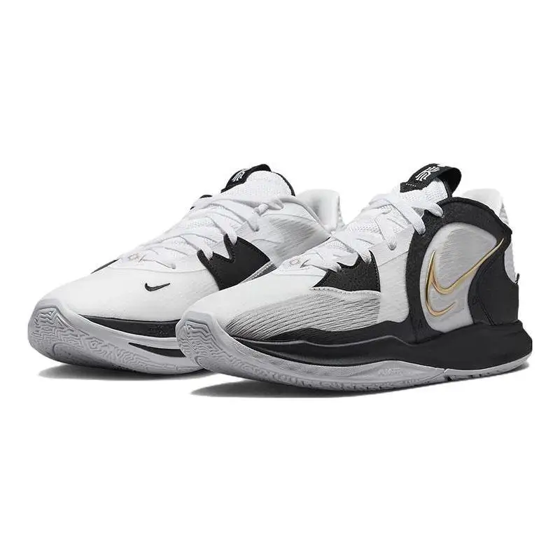 รองเท้าผ้าใบ Nike Nike Kyrie Low 5 White Gold DJ6014-101