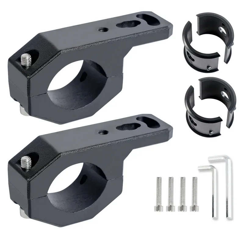 Motorcycle Spotlights Brackets Tube Clamp Mount For Motorcycle LED Headlight Clamp Fog Light Mount Motorbike Clamp Accessories