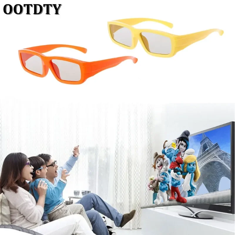 OOTDTY Children Size Circular Polarized Passive 3D Glasses For Real D 3D Cinema Movie