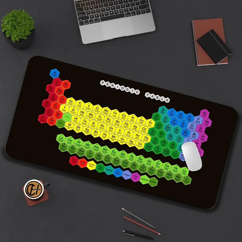 Chemical periodic table Mouse Pad Mouse Pad Desk Mouse Pad Cute HD Desk Pad Extended Gaming Keyboard Mats Large Gamer Mousepad