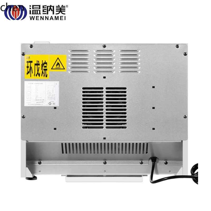 Mini frigorifero refrigerato HTT, armadietto per campioni di cibo per asilo, tè con serratura, cosmetici medici di bellezza