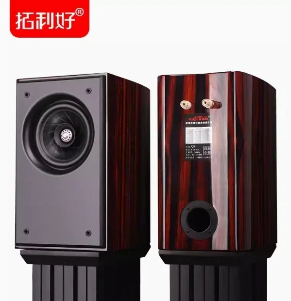 Tuolihao Q8 third-generation 6.5-inch bookshelf full-range speakers, fever hifi bile machine power amplifier home front stereo