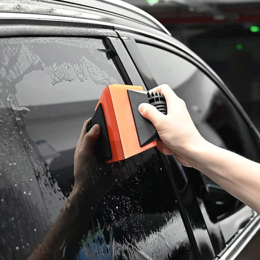 Car Window Film Squeegee Tools Sharp Blade Quick Clean Replacement Scraper Auto Tint Installation Kit Car Wash Accessories