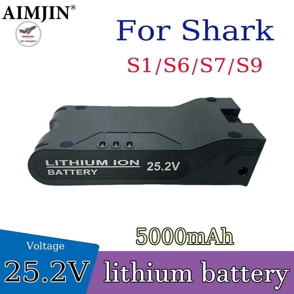

Shark XBAT200 25.2V 5000mAh IONEN Rakete IONFlex und IONFlex 2X Lithium-ionen Akku Cordless Staubsauger XBAT200 Batterien