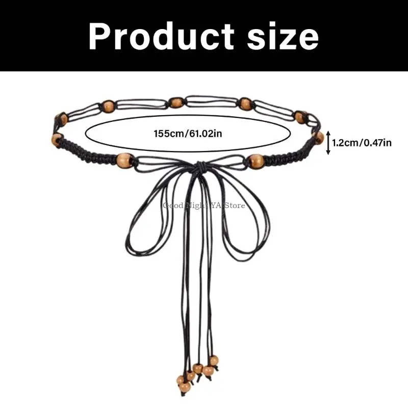 Handmade Nylon Waist Chain Ethnic Accessory For Beach Parties And Daily Wear