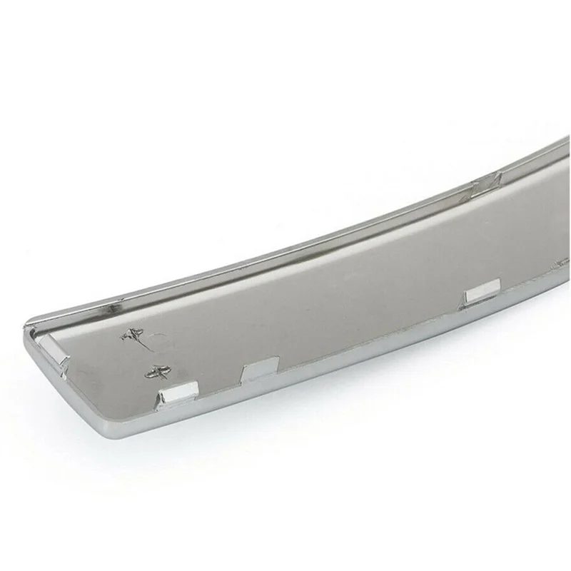 

1Pair Chrome Front Bumper Lower Trim Strips Exterior Moulding Buffer Panel Car Accessories For Fiat 500 2007-2015