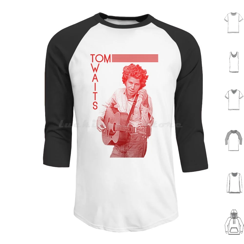 

Tom Waits Hoodie cotton Long Sleeve