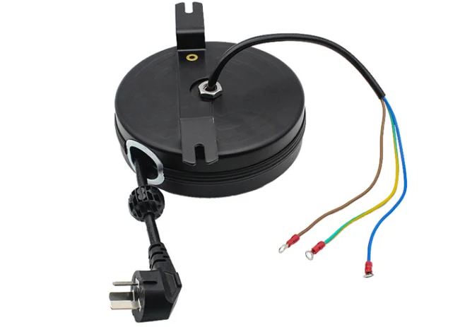 تخصيص الاتحاد الأفريقي الاتحاد الأوروبي المملكة المتحدة الولايات المتحدة الأمريكية التوصيل 3M كابل الطاقة الربيع العودة لفائف قابل للسحب تمديد كابل بكرة مع الرف #3