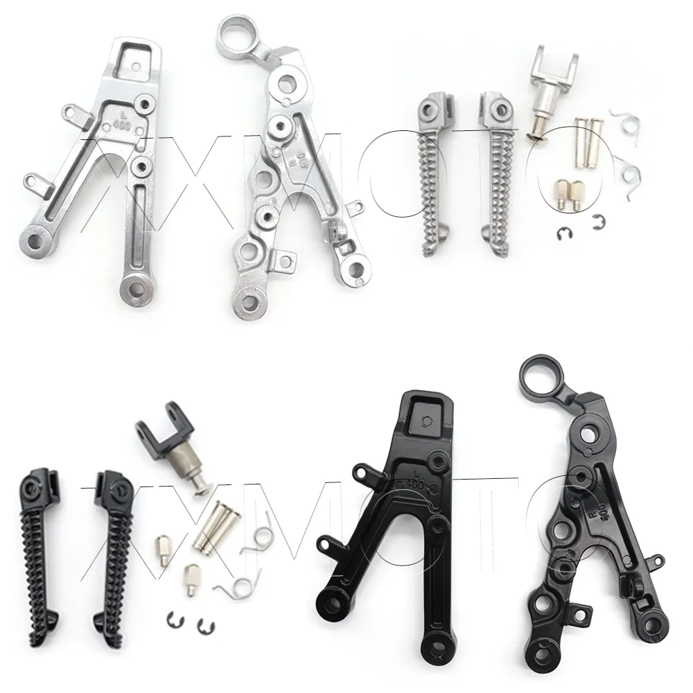 For Yamaha YZFR6 YZF-R6 YZF600 YZF-600 YZF R6 600 2006-2013 2014 2015 2016 Motorcycle Alloy Frame Foot Pegs Footrest Bracket view 6