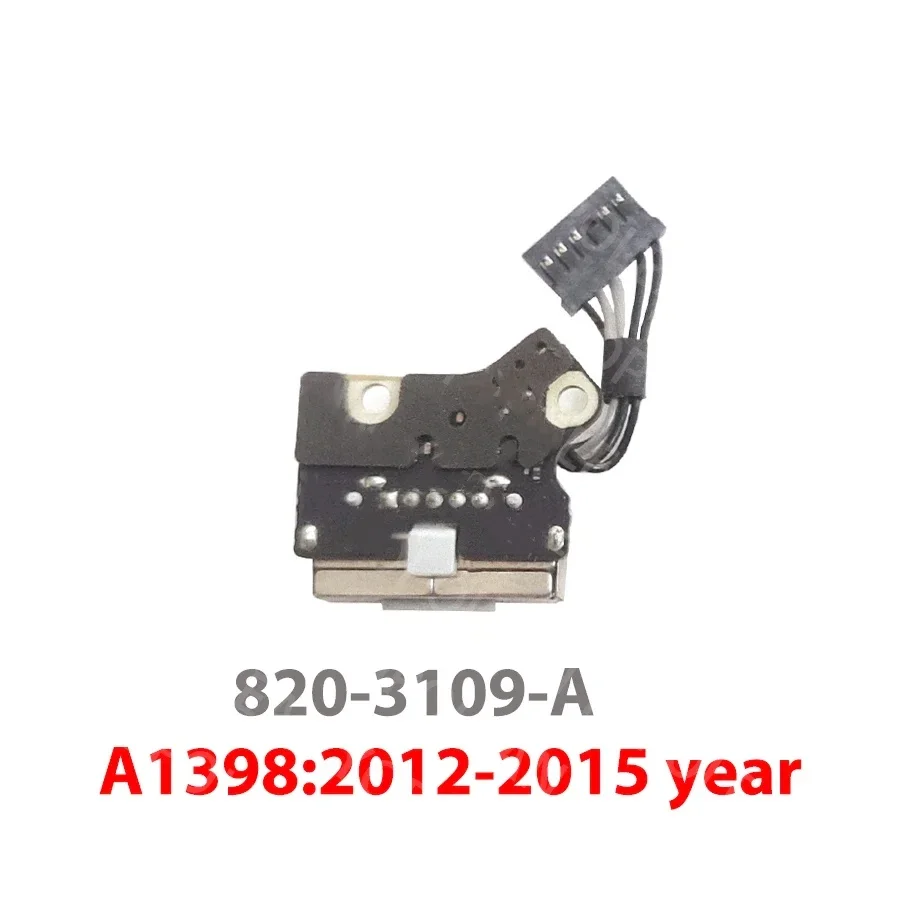 

Original Power DC Jack For Macbook Pro Retina 13 "A1425 A1502 15" A1398 820-3109-A 820-3248-A 820-3584-A 2012-2015 Years