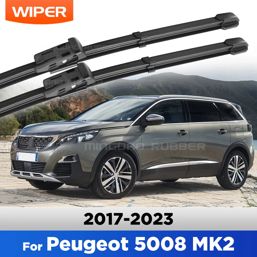 

Тихие и всесезонные щетки стеклоочистителя для Peugeot 5008 P87 MK2 2017-2023 2018 2019 2020 2021 2022 CREATROAD дворники 28 "16"