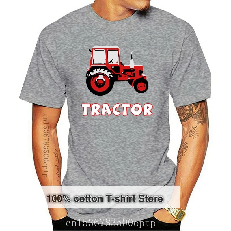 Tractor Mtz T-Shirts Pattern Awesome Pop Top Tee Summer Style Men Tshirt Anti-Wrinkle Customized Casual Anlarach Euro Size