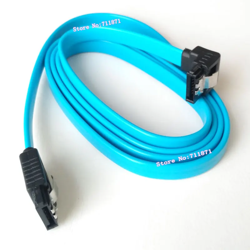 Right Angle Elbow 6GB sATA 3.0 Data Cable Line Male to Male 90 Degree Serial ATA 3.0 DATA Line Cable SATA3 SATA3.0 Wire Cord